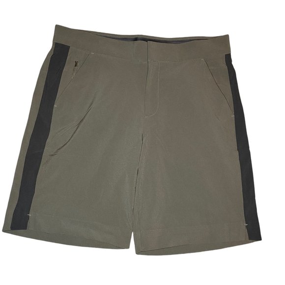 Athleta Pants - Athleta Women's Bermuda Green Stretch Shorts Size 8